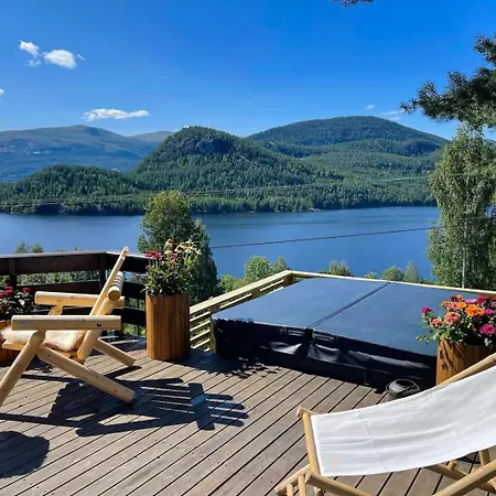 With Stunning View - Near Norefjell Holiday home *