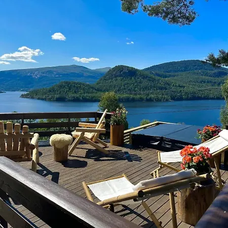 Holiday home With Stunning View - Near Norefjell *